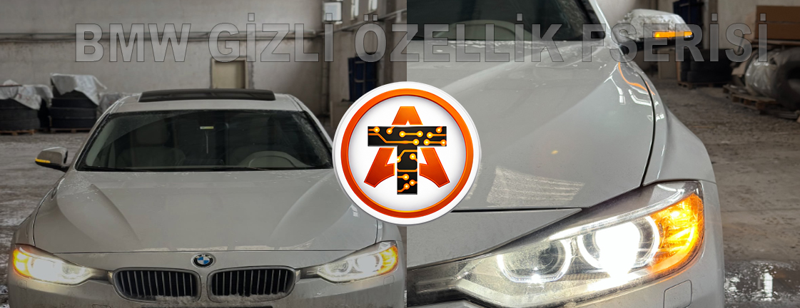 BMW F30 AMERİKAN PARK (AYNA VE ÖN FAR SİNYALLERİ)